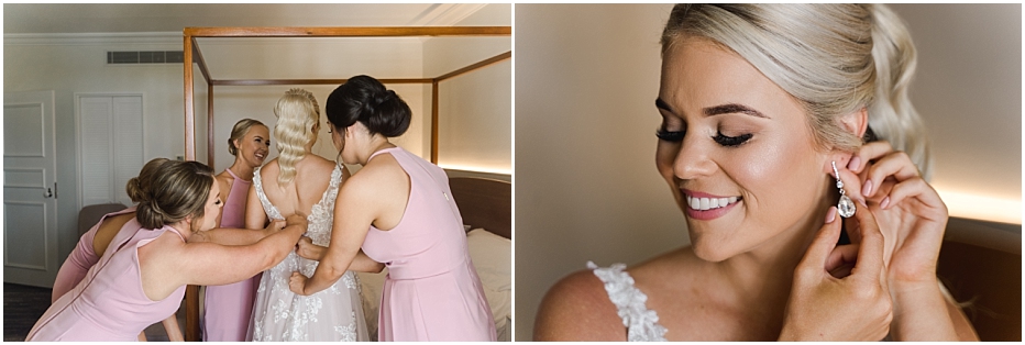 Best Gold Coast Wedding Photographer - The Intercontinental Sanctuary Cove - Tegan and Dylan